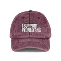 I Support Pyongyang on a hat