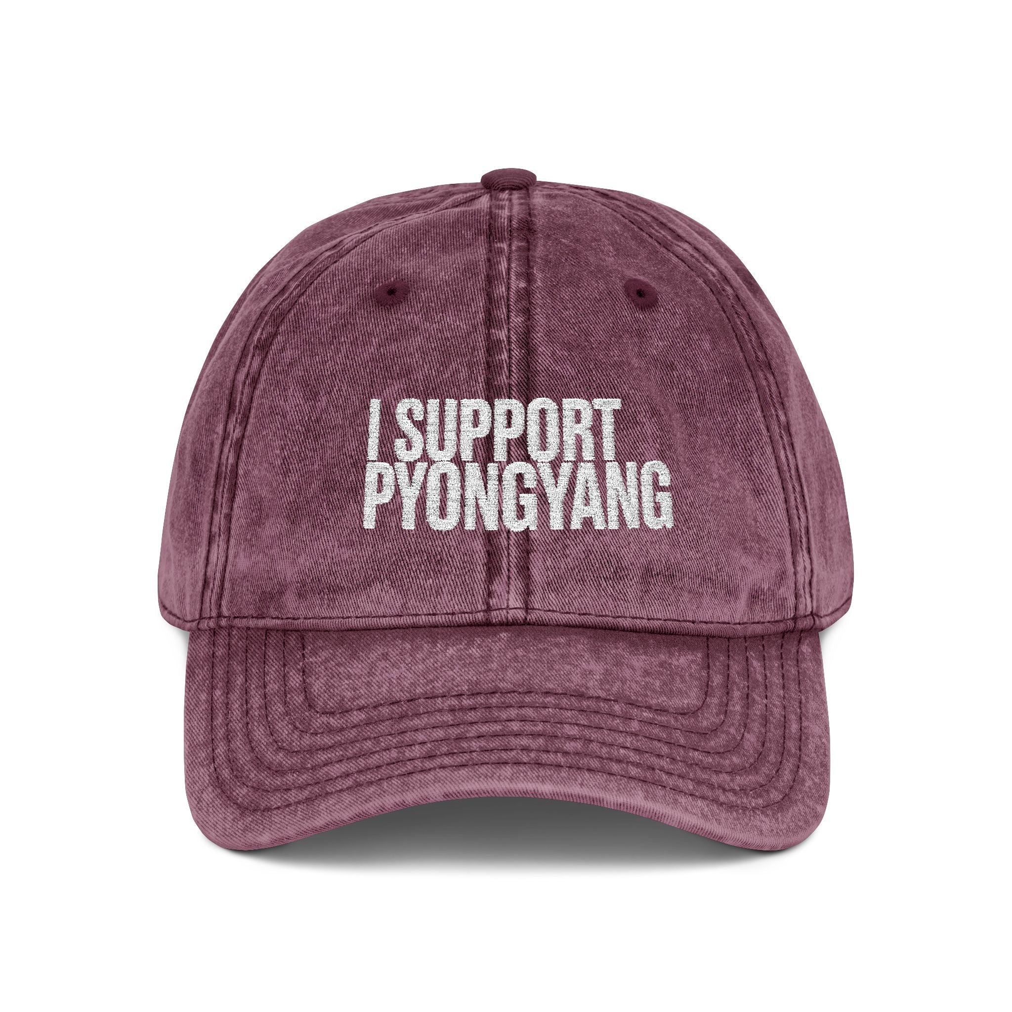 I Support Pyongyang on a hat