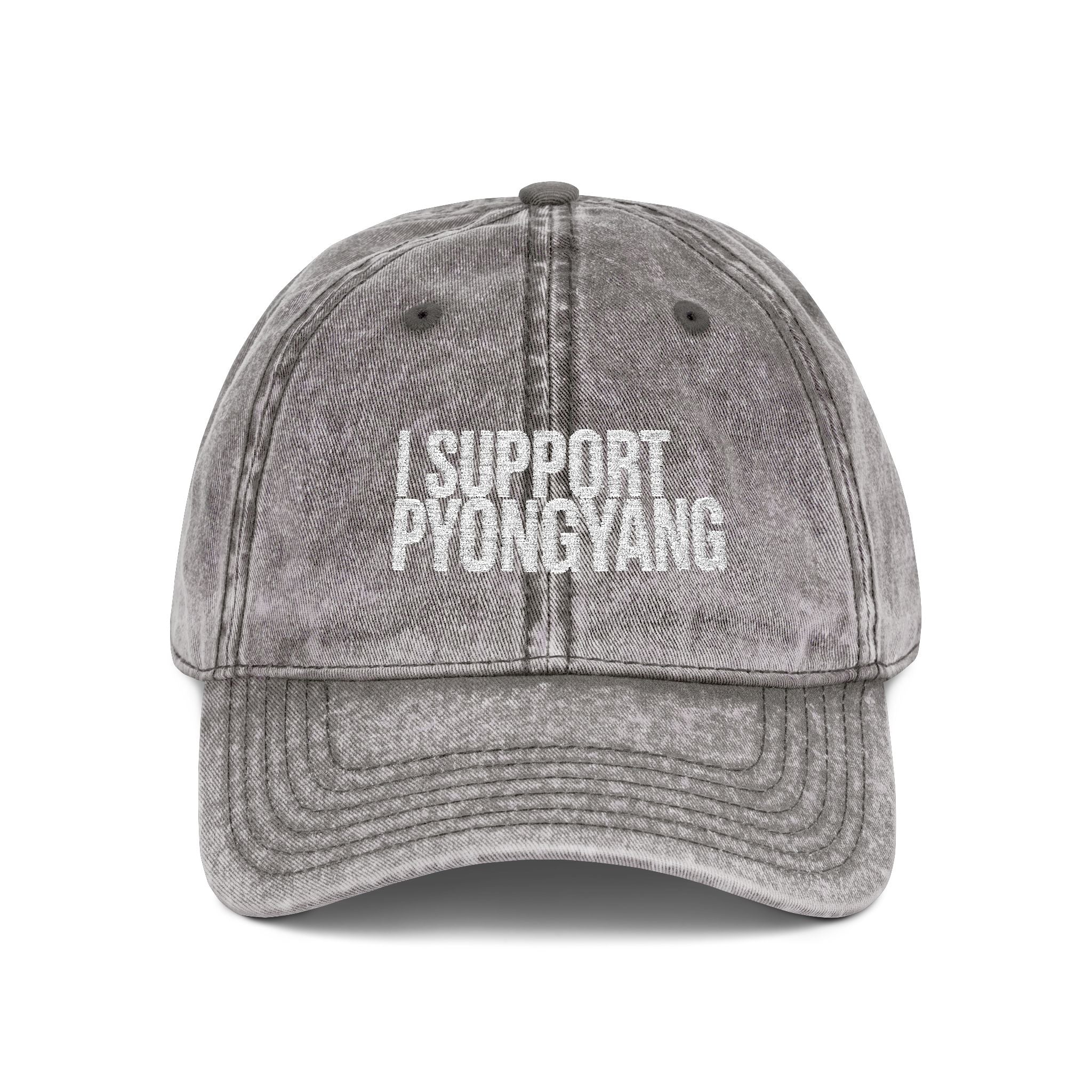 I Support Pyongyang on a hat