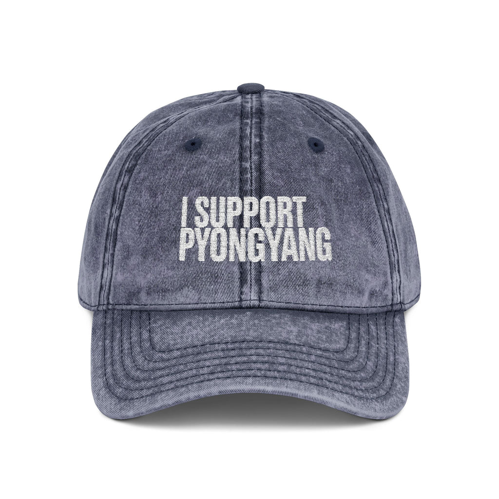 I Support Pyongyang on a hat