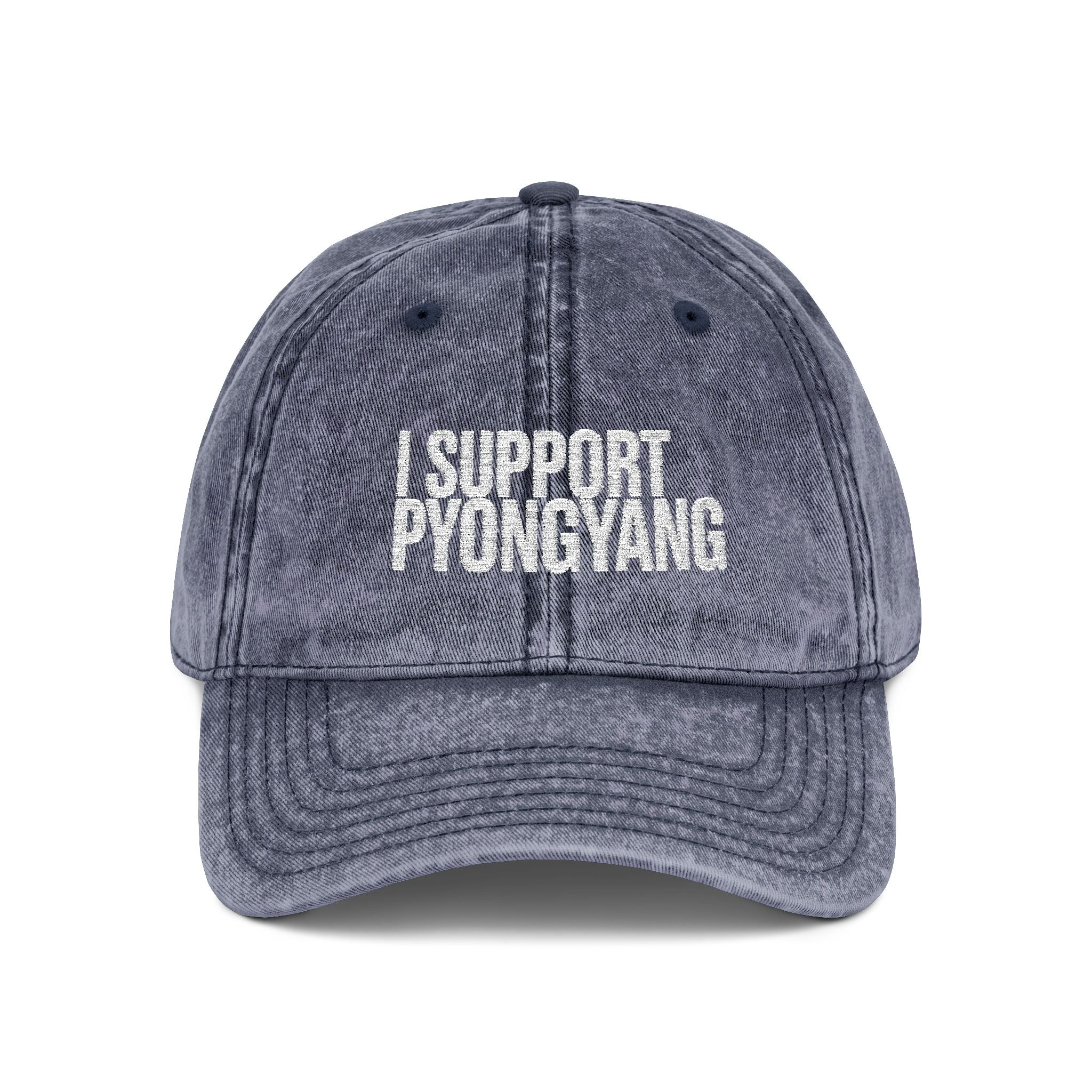 I Support Pyongyang on a hat