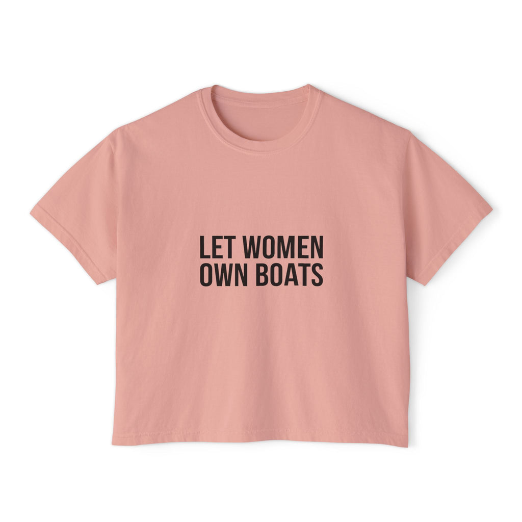 Let Women Own Boats on a shirt